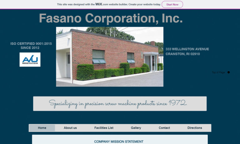 Fasano Corporation, Inc.