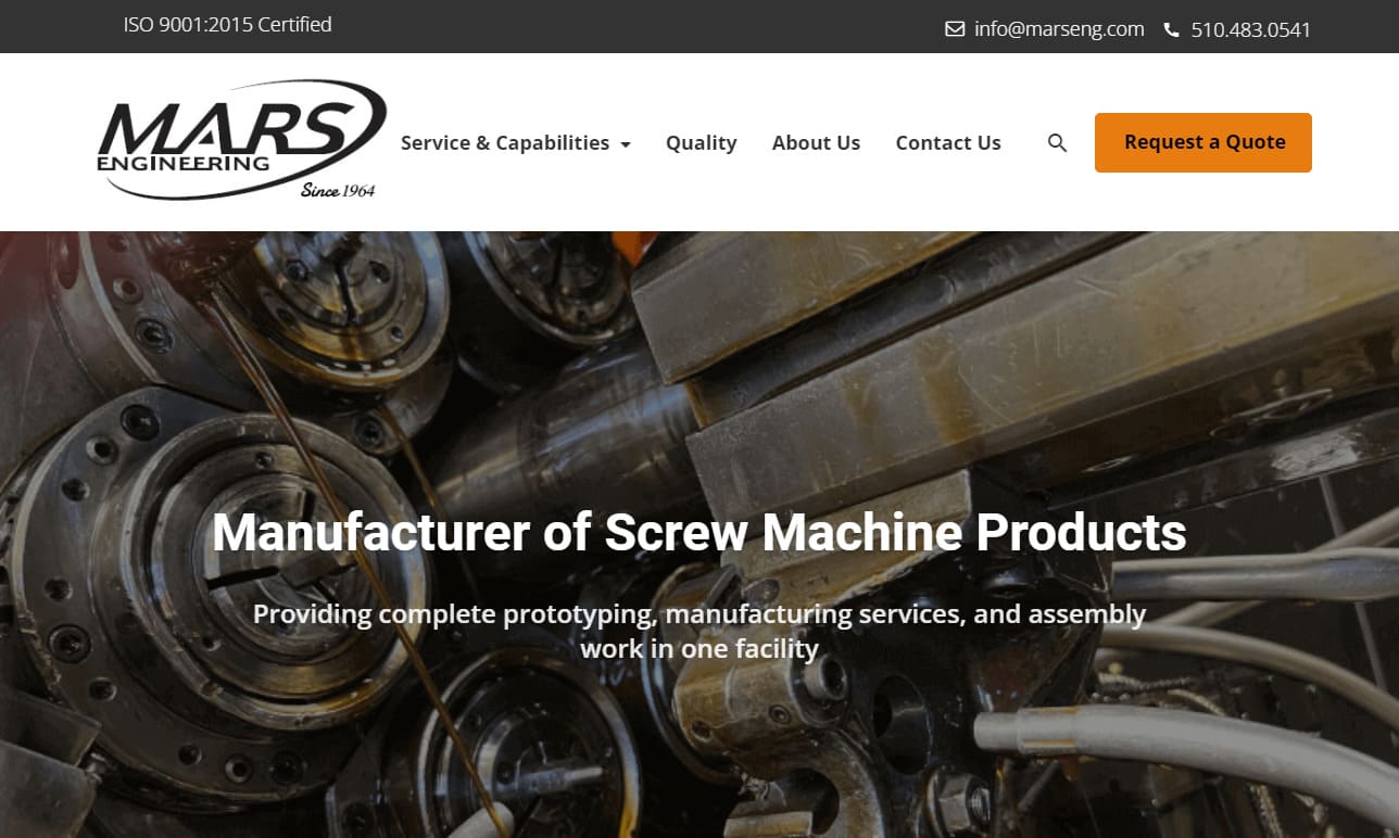 M.A.R.'s Engineering Company Inc.